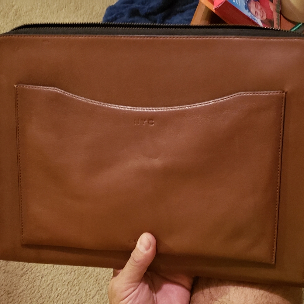 Calf leather portfolio